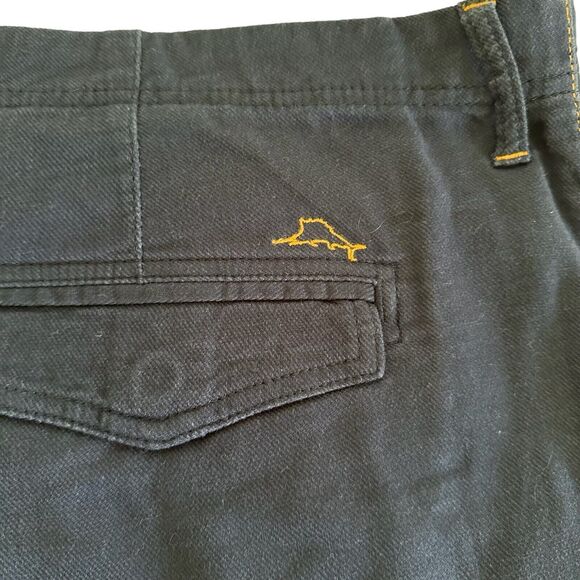 Tommy Bahama Shorts Men's 42 Blue 100% Cotton Cargo Style Pockets Nautical Golf - Picture 4 of 6